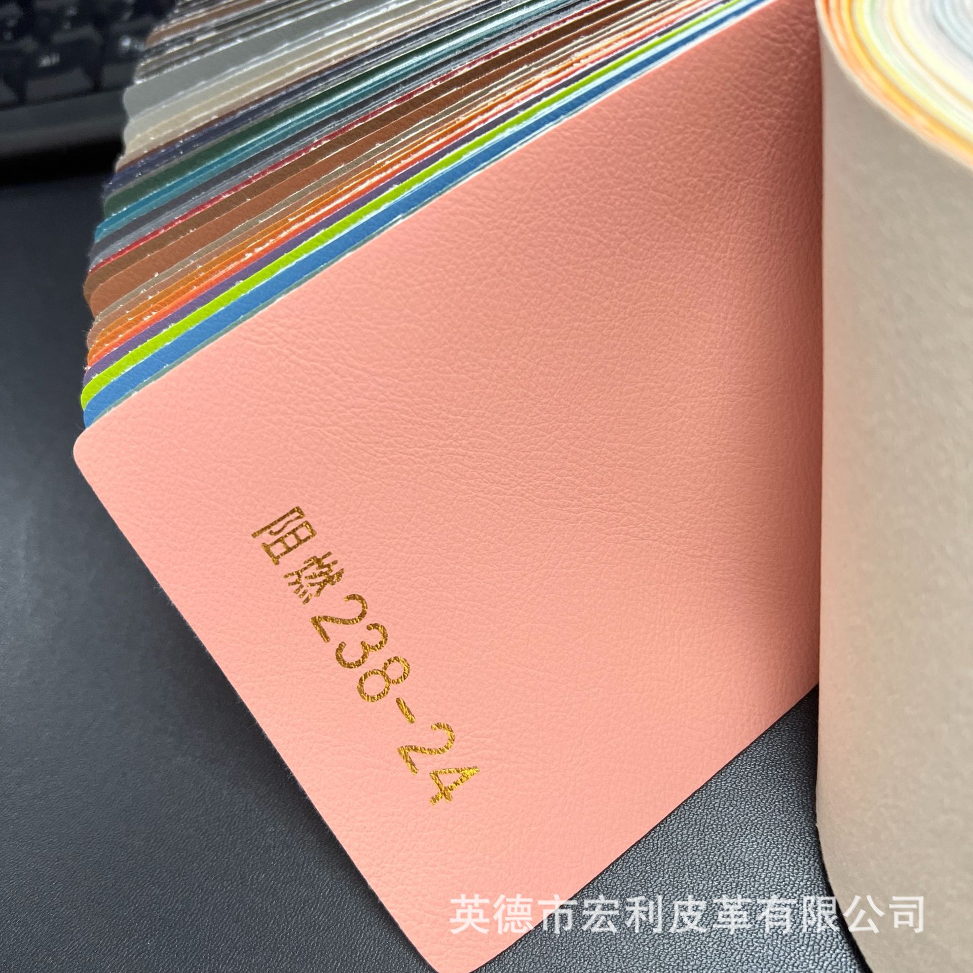 Picture of 238 light tumble flame retardant sofa leather mercerized cat claw leather car interior modification interior artificial leather