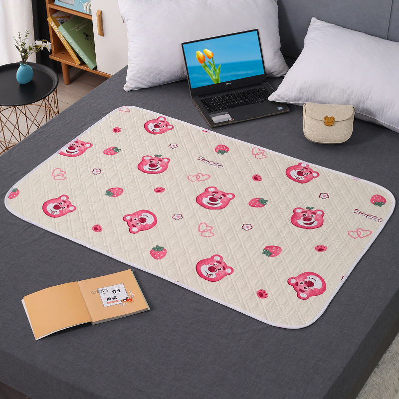 Picture of Aunt pad leak-proof waterproof non-slip washable female student dormitory menstrual period mattress side leakage-proof aunt period small mattress