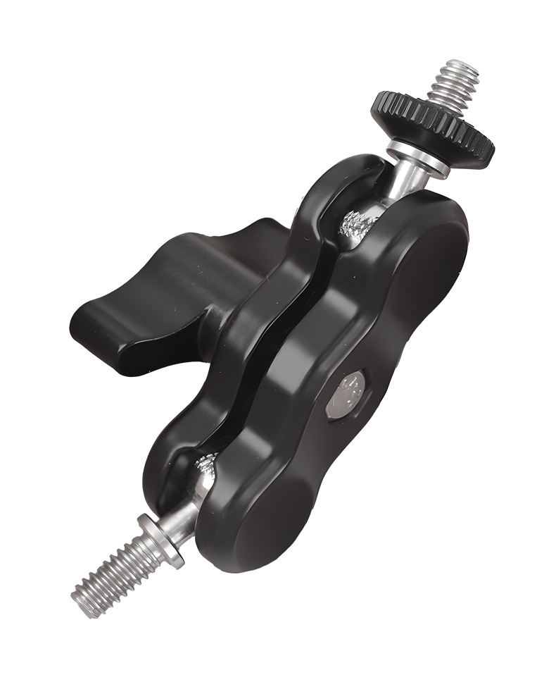 Picture of Small magic hand bracket double head screw connection strange hand magic arm bracket flash pea clip pea pod
