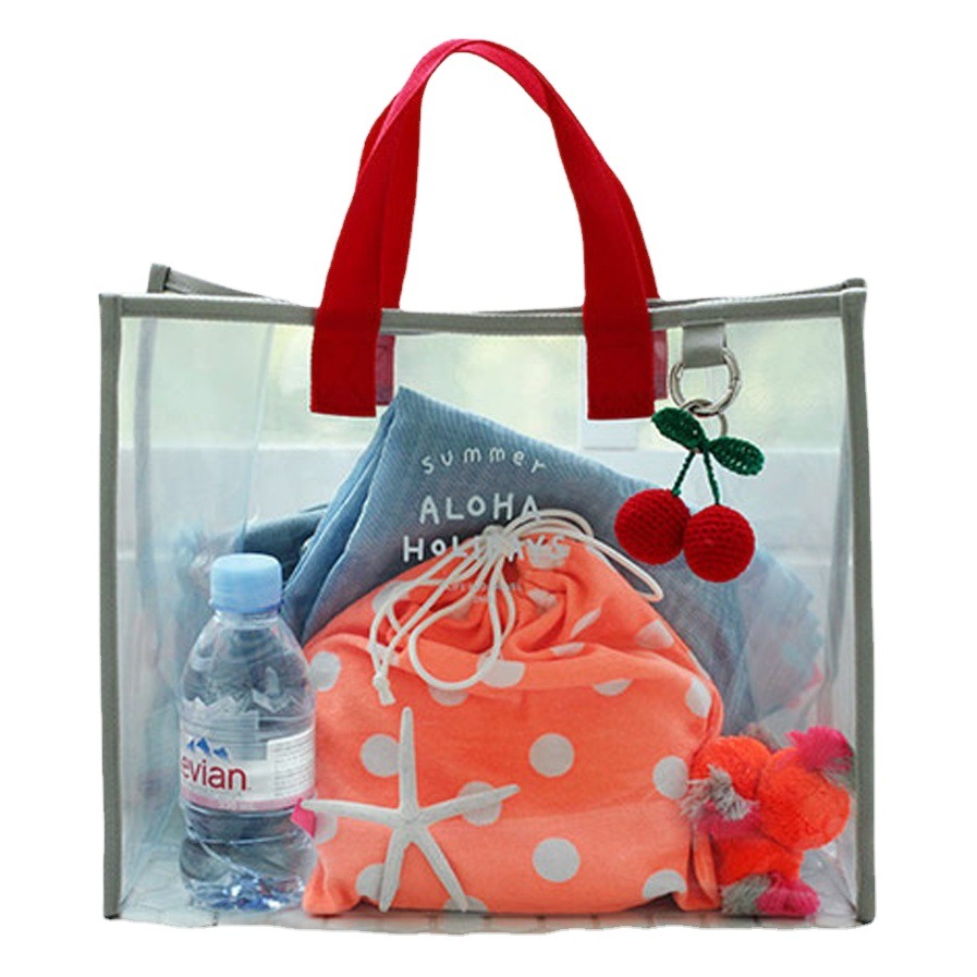 Multi-functional dry and wet separation bag environmental protection PVC hand fitness bag swimming bag fashion travel Beach Bag tote bag