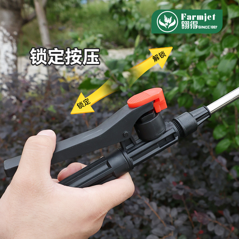 Backpack Manual Electric Sprayer Handle Switch One-Point Red Handle Agricultural Sprayer Accessories Handle Switch