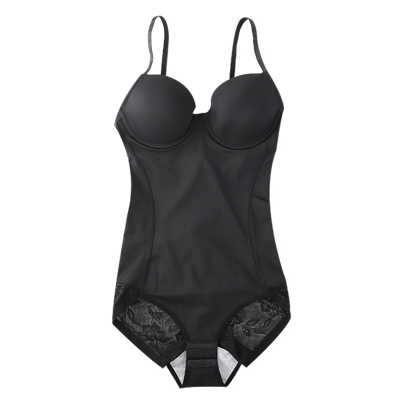 Amazon Bra One-piece Shaper Women's Sexy Lightweight Body-fit Underwear Sling Belly-waist Tunic Women