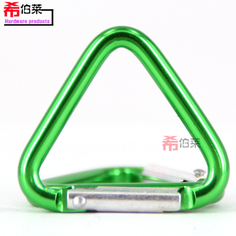 Picture of Hebrew No. 4 triangle aluminum alloy steel wire buckle clothing audio kettle accessories special-shaped buckle