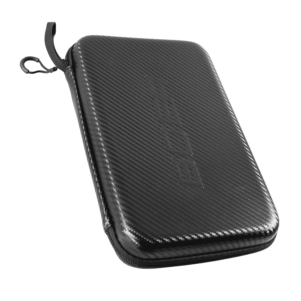 Picture of Ball Table Tennis Paddle Bag Square Bag Large Capacity Partition Hard Bag EVA Carbon Fiber Pattern Hard Shell Cross Border Paddle Bag