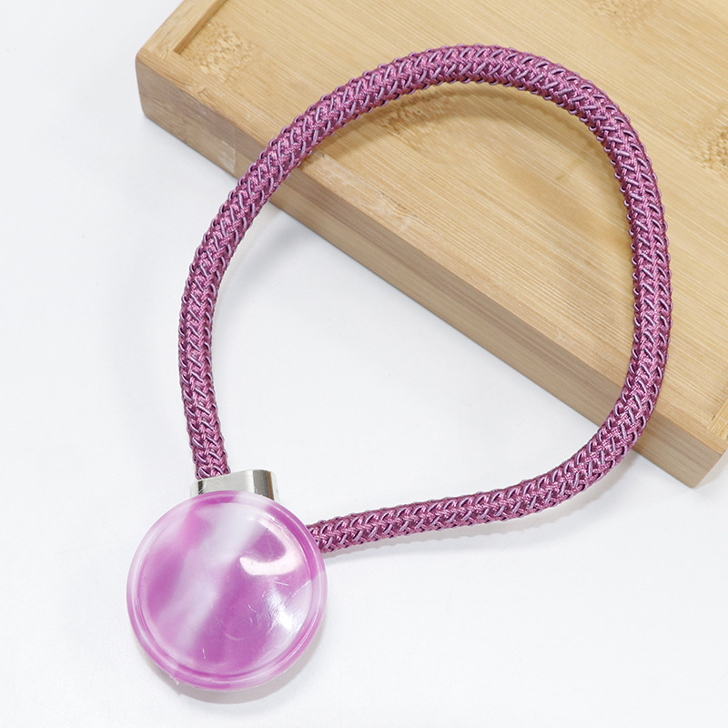 Picture of Cross-border spot running volume a pair of curtain buckle jade material accessories binding curtain accessories binding rope curtain binding
