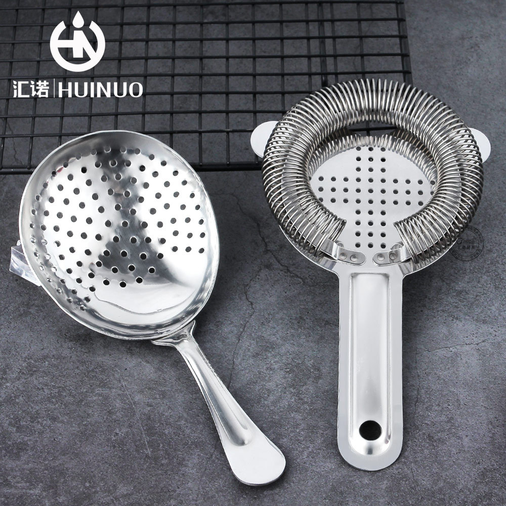 Picture of Factory direct supply 304 stainless steel ice filter bar cocktail mixers ice separator leakage ice filter