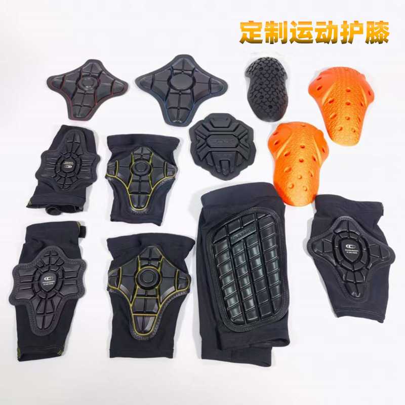 High elastic PU sports knee pad motorcycle protective gear polyurethane foam elbow pad riding drop-resistant wear-resistant cushion manufacturer