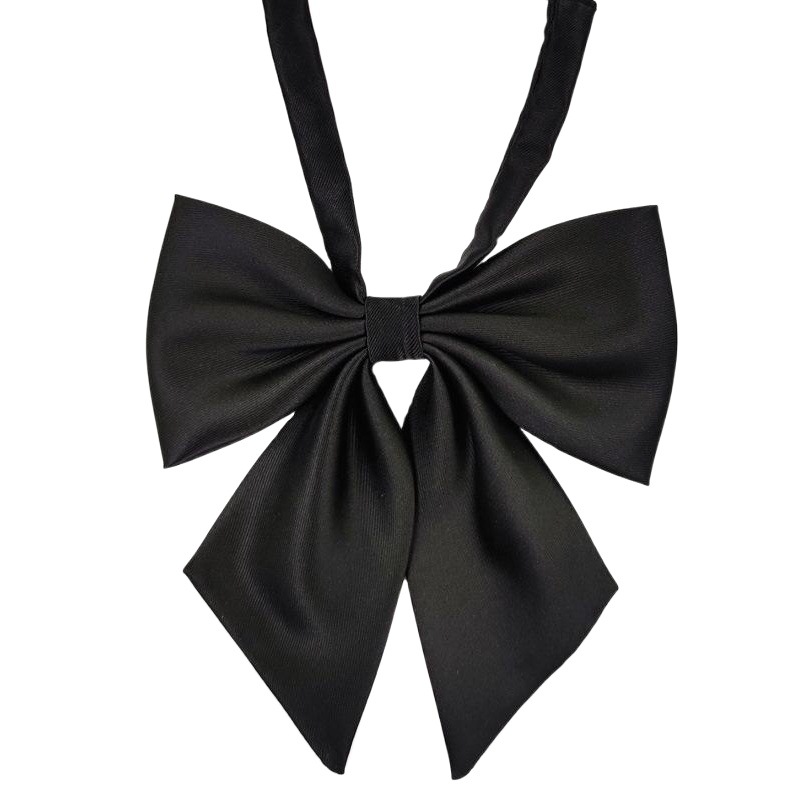 4-color Japanese bow tie collar flower bowknot sailor suit solid color large size giant feather root uniform accessories decoration