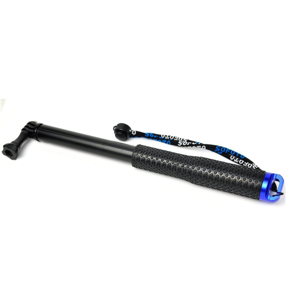 Picture of Sports camera diving stick telescopic extension rod detachable non-slip handheld 19 inch 36 inch selfie stick hardcover buoyancy stick