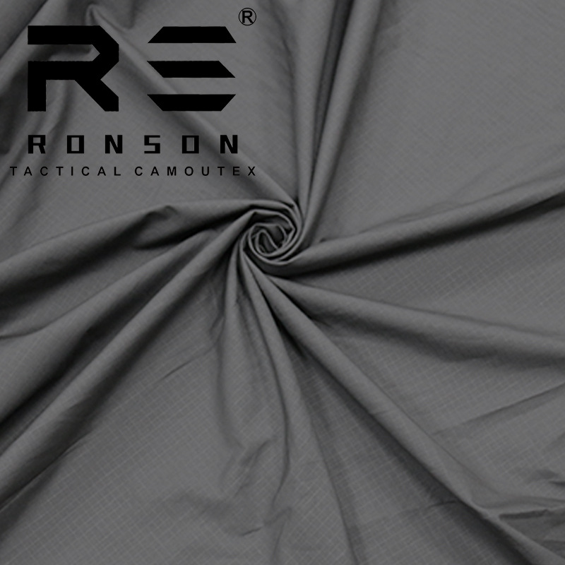 Rongsheng factory in stock stretch cotton fabric WG city gray home textile plume comfortable breathable tear resistant tactics