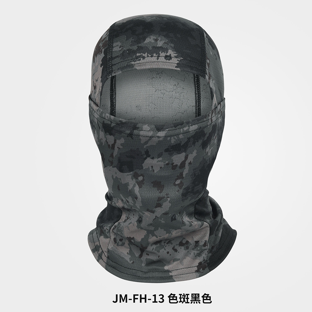 Picture of Outdoor Sports Dust-proof Sunscreen Riding Headgear Motorcycle Helmet Mask Summer Camouflage Balaclava Hat