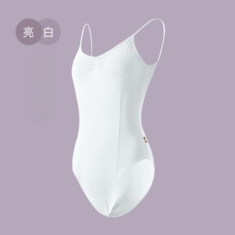 Picture of Jasmine Dance Suit Gymnastics Suit Female Adult Art Test Sling High Hip Body Suit Ballet Training Suit Waist Sling