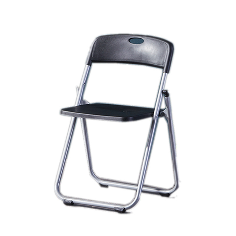 Picture of Manufacturer Wholesale Office Meeting Folding Chair Metal Chair Simple Household Back Chair Training Exhibition Chair Dormitory Chair