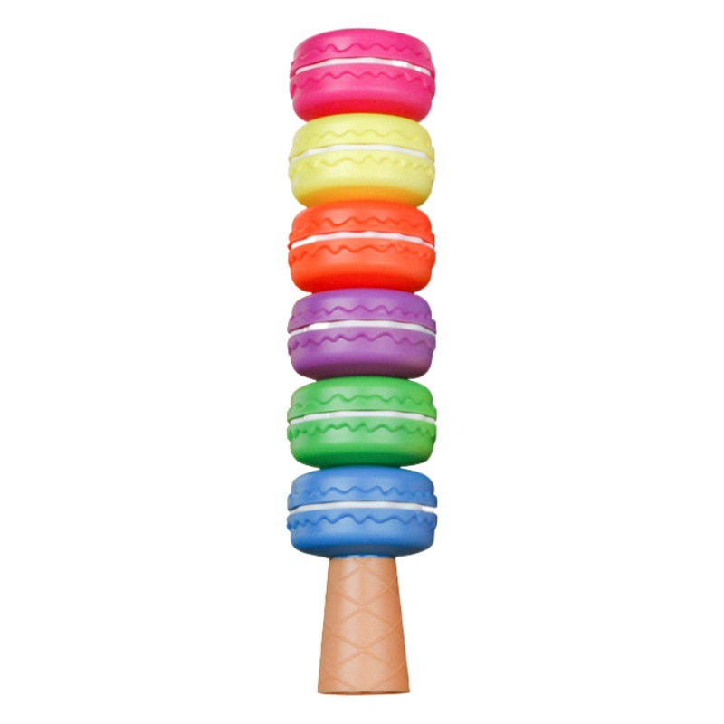 Cartoon Multicolor Macaron 6 Color Highlighter Color Marker Creative Graffiti Painting Painting Marker Cute Stationery