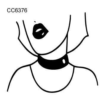 Picture of Cross-border supply waterproof dark tattoo stickers bad girl tattoo stickers fun hand-painted lines black and white tattoo