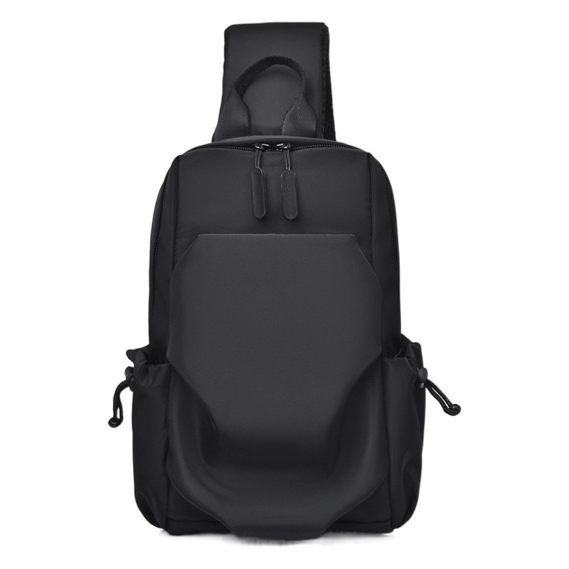 Picture of Chest Bag Men's Crossbody Bag 2023 New Fashion Personalized Small Backpack Oxford Cloth Shoulder Bag Casual Pure Color Men's Bag