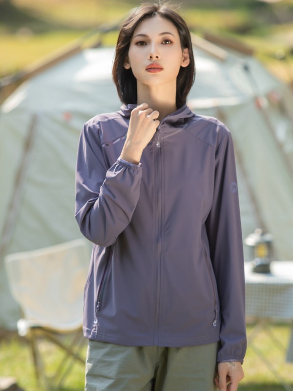 Outdoor Anti-Slow Clothing Men's Original Yarn Skin Clothing Lightweight Sun Protection Clothing Summer Ice Silk Upf50 Sun Protection Coat Women