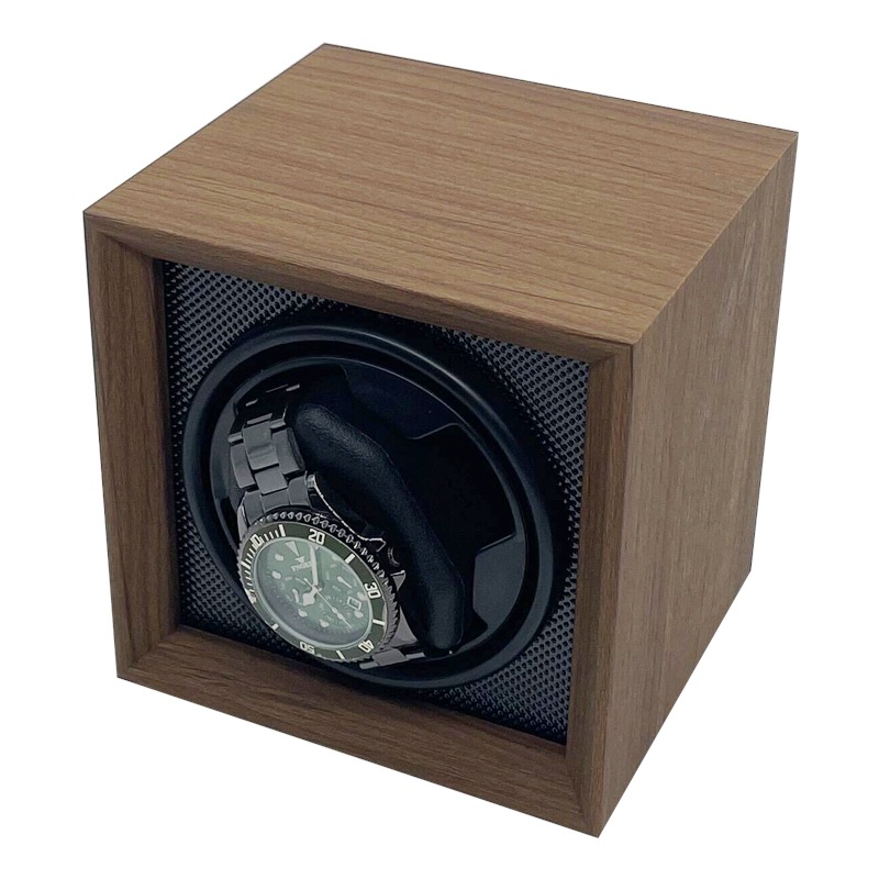 Picture of In-Stock Fully Intelligent High-End Leather 3-Slot Automatic Mechanical Watch Winder Active Silent Electric Watch Box