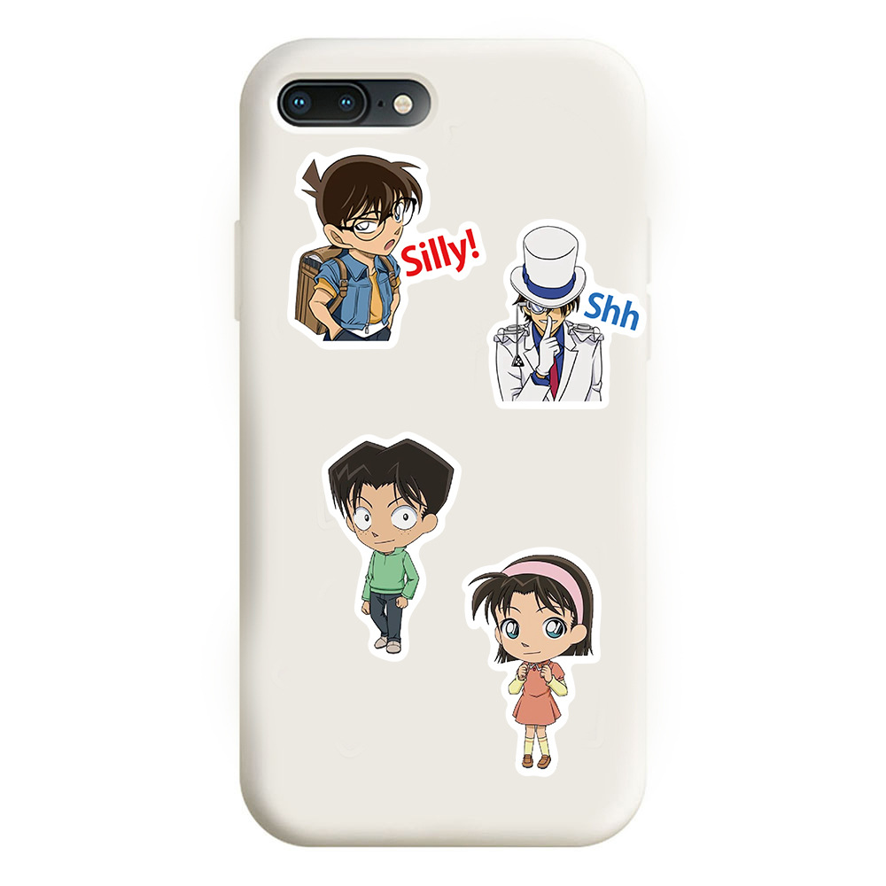 Picture of 50 classic cartoon Detective Conan new stickers decorative gift Journal waterproof Cup Computer mobile phone stickers