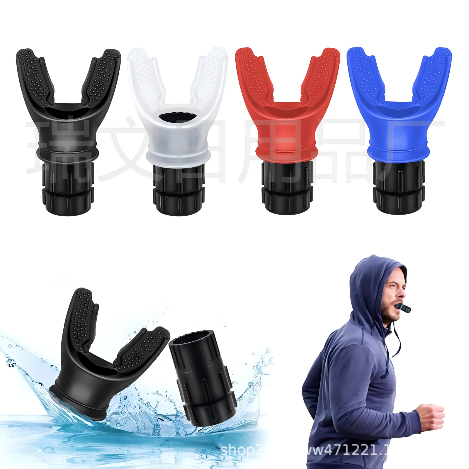 Cross-border Portable Vital Capacity Abdominal Mouthpiece Breathing Trainer Abdominal Slow Resistance Lung Function Breathing Trainer