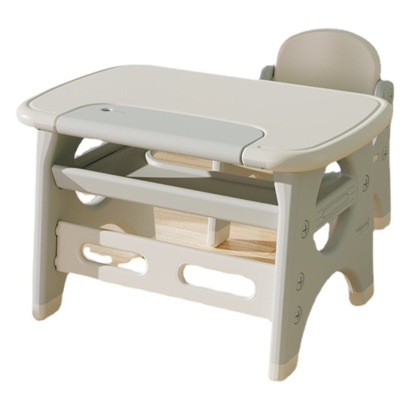 Babypods Kidsren's Study Table Desk with Chair Table and Chair Set Baby Reading Table Toddler Table Can Be Painted