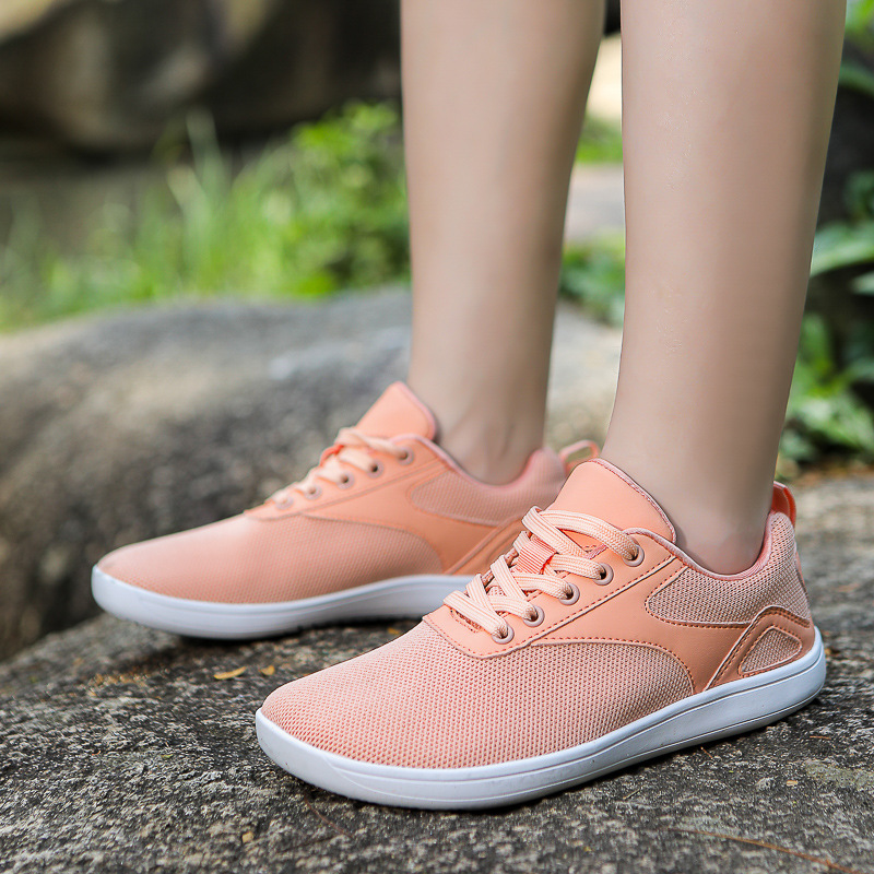 Cross-border Hot Sale Wide Edition Flying Weaving sneaker Women and Men's plus size Barefoot Shoes Couple's Indoor Fitness Shoes in stock Wholesale