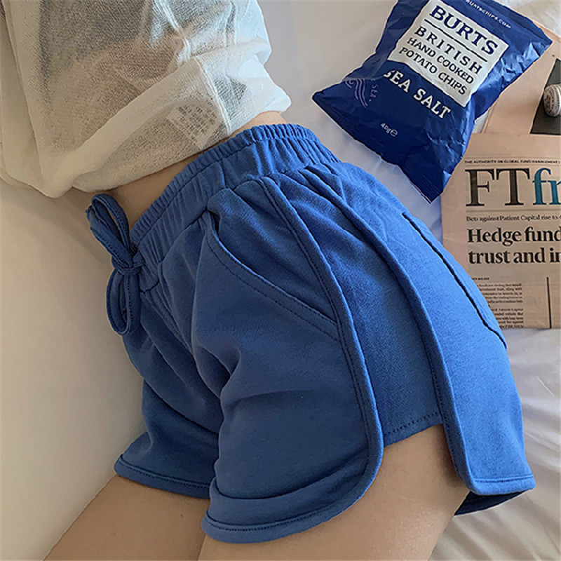 Shorts Women's 2021 Summer High Waist Slimming Students Loose Casual Sports Pants Women's Korean Style Trendy Brand