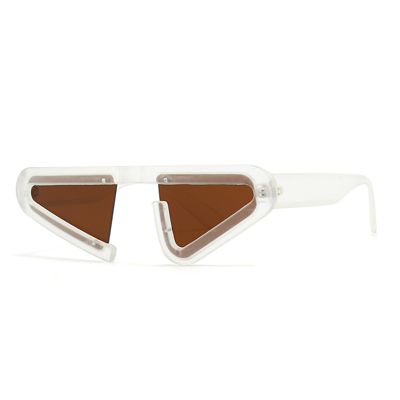 Picture of 083 Personality Funny Cross-border Narrow Three-legged Sunglasses Women's Trendy Street Photoshoot Cat's Eye Sunglasses Men