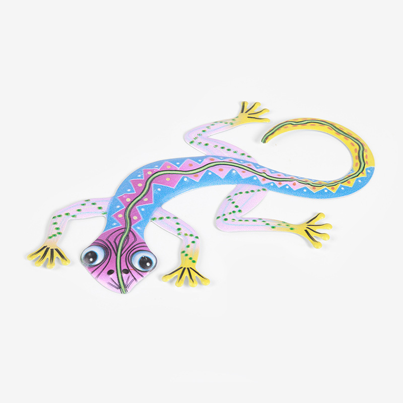 Picture of 2020 New Amazon Iron Crafts Home Pendant Gecko Decorations Hanging Ornaments Customizable Processing