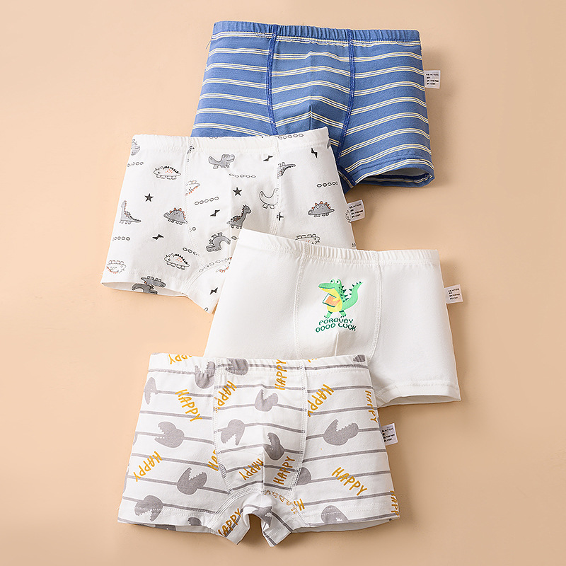 Picture of New Class A Combed Cotton Children's Underwear Cotton Boys' Underwear Baby Boxer Shorts Kids Student Boxer Pants