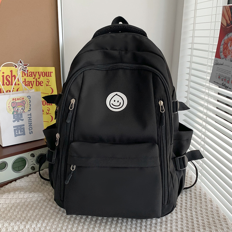 Picture of Schoolbags for Children, Primary School Students, Girls, Color-Blocked Backpacks, High School Students, Junior High School Students, Customized High-Quality Wholesale Backpacks