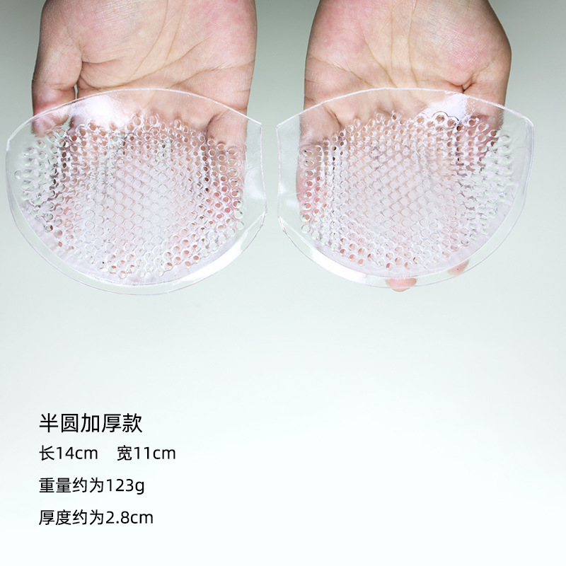 Picture of Beehive Chest Pad Breathable Thickened Swimsuit Silicone Self-adhesive Small Chest Enlarged Chest Patch Yoga Suit Anti-expansion Transparent Insert