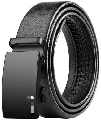 Picture of Men's belt automatic buckle litchi pattern belt business gift online shop clothing accessories gift pants belt factory wholesale