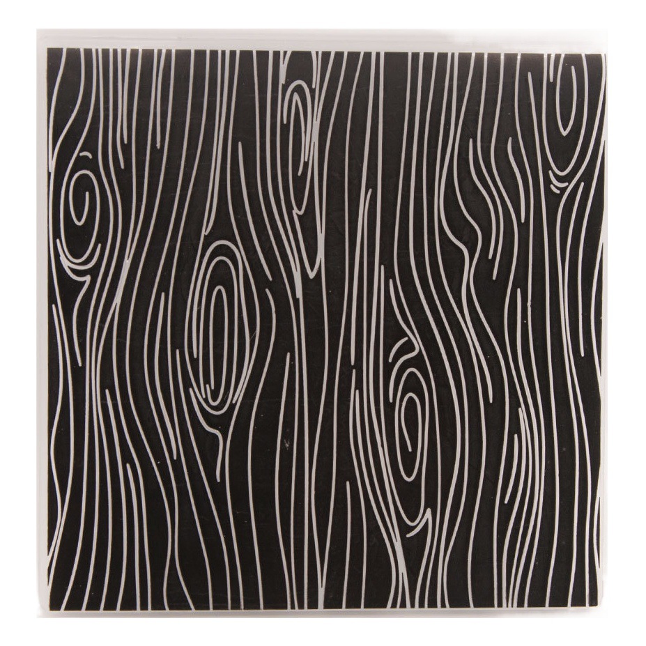 Plastic concave-convex embossing template concave-convex plate embossing molded flower print clip EM310 basic texture tree pattern