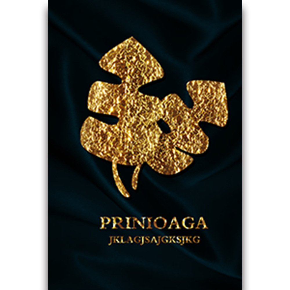 Picture of Source Factory Black Gold Leaves Living Room Hanging Painting Nordic Landscape Canvas Core Wholesale Abstract Restaurant Decorative Painting