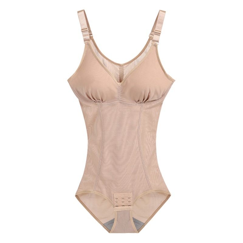 Picture of [With Bra] One-piece Shaping Clothes Women's Slimming Clothes Women's Whole Body Tight Abdominal Body Shaping Postpartum without Steel Rings