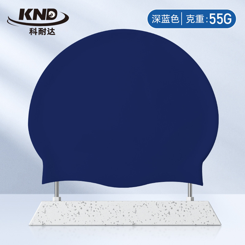 Picture of 2025 Silicone Swimming Cap Wholesale Solid Color Waterproof Diving Cap Plus No Head Swimming Cap Adult Swimming Equipment
