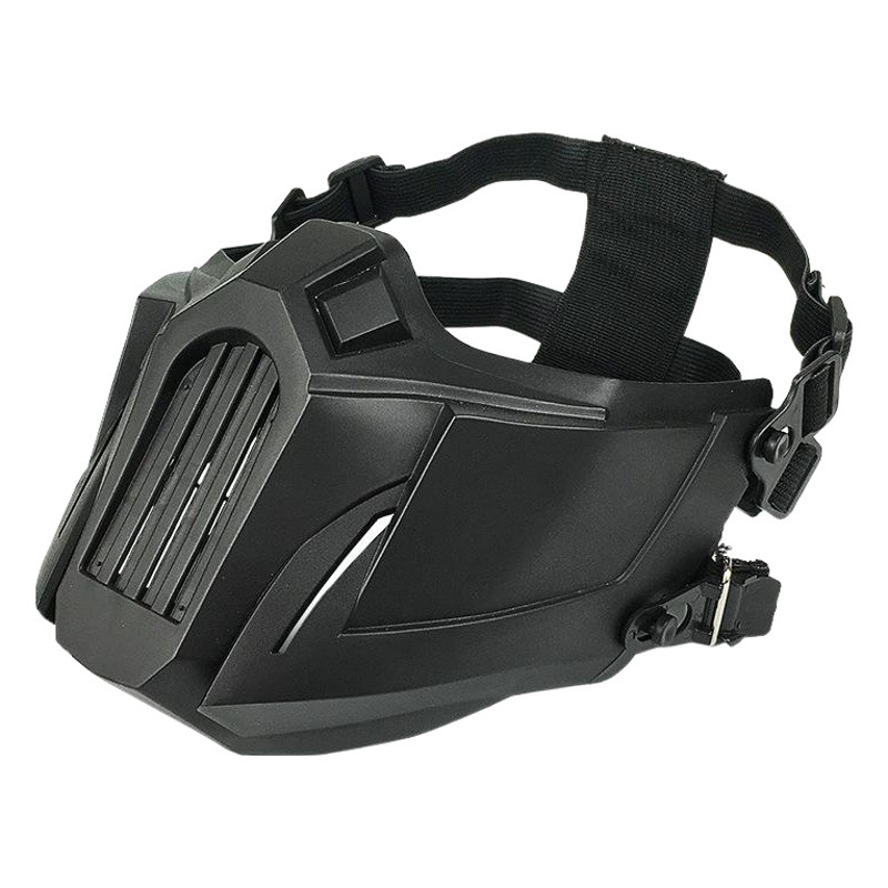 Amazon Hot Sale Half Face Protective Mask Military Fan Field CS Equipment Tactical Mask Live Outdoor CS Mask