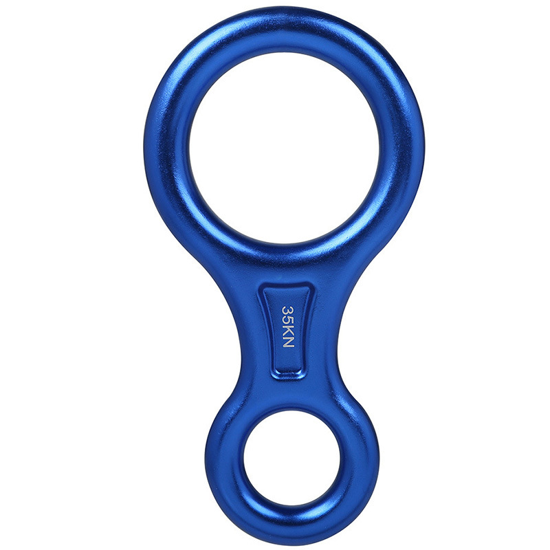 Picture of Factory Direct Sales Outdoor Downhill 8-Shaped Ring Descender High-Altitude Descent Device Protector 8-Shaped Ring Amazon Hot Model