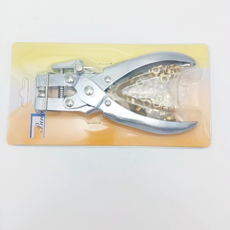 Metal retainer stapler inner diameter 5mm eye buckle rivet pliers multifunctional dual loose-leaf pneumatic eye mounting pliers