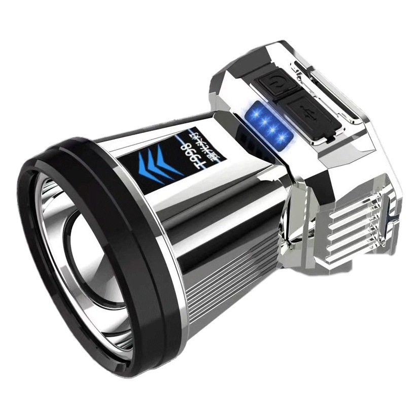 Cross-border big light cup headlamp LED strong light head-mounted outdoor work lamp miner's lamp long endurance live fishing lamp