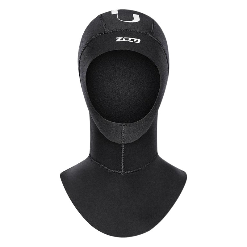 ZCCO warm diving Hood men and women 3MM snorkeling surfing sun protection diving swimming cap Winter Swimming Diving Cap