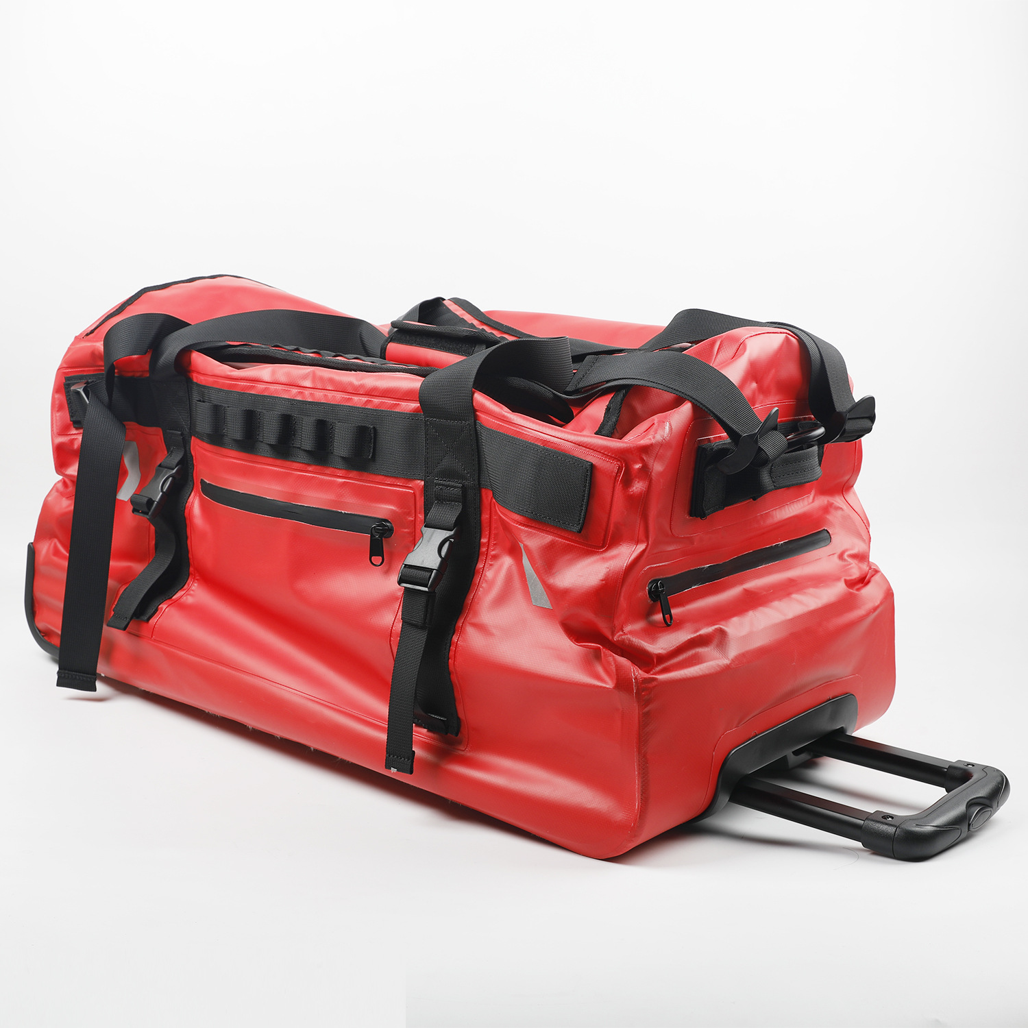 Tie Rod Waterproof Bag Double Shoulder Backcarrying Suitcase Waterproof Bag Soft Trolley Case Water Rescue Bag Fire Fighting