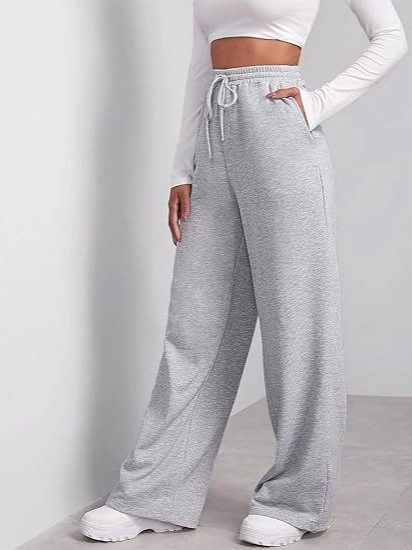 Picture of Cross-border women's clothing foreign trade Amazon wish European and American women's 2024 autumn new casual loose sports pants women