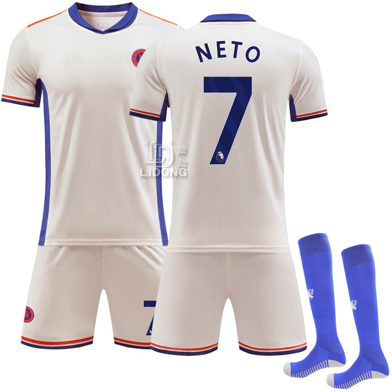 Picture of 2425 Chelsea New Away No.20 Palmer 8 Enzo 14 Felix Football Jersey suit