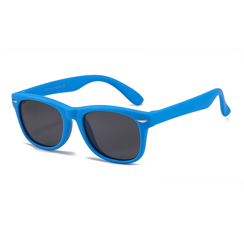 Picture of Factory new spot wholesale silicone UV protection sunglasses baby glasses polarized children sunglasses 802