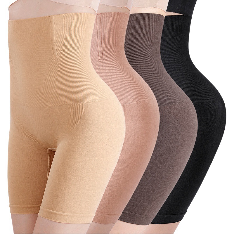 Abdominal Pants Body Seamless Waist Hip-lifting Shaping Pants Women's Postpartum Reductive Waist Tight High Waist Flat Corner Abdominal Pants