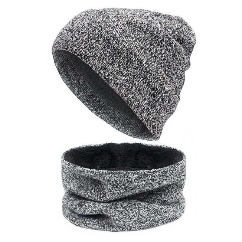 Picture of Foreign Trade Cross-Border Velvet Three-Piece Set Aliexpress Amazon Ebay Warm Suit Winter Hat Scarf Touch Screen Gloves