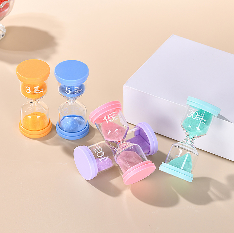 Picture of Student children's time hourglass gift ornaments 15/30/60 minutes timer kindergarten gift
