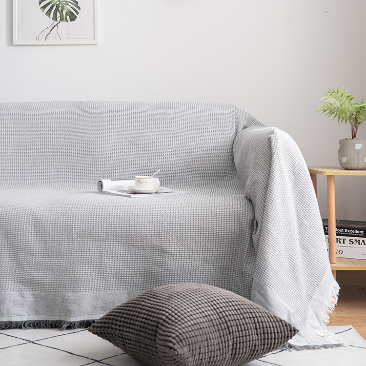 Picture of Nordic Sofa Cover Ins Sofa Towel Full Cover Internet Popular Sofa Cover Sofa Cushion Multifunctional Blanket Tablecloth All Seasons Universal
